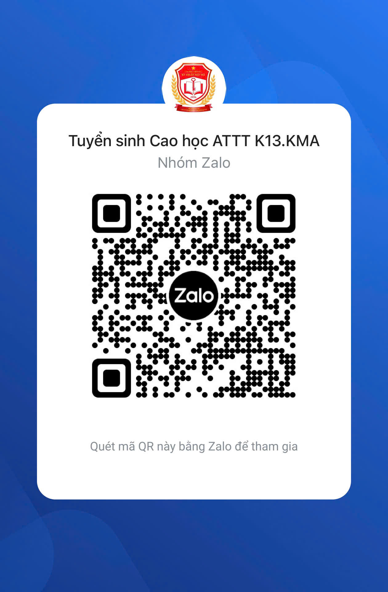 Link nhóm hỗ trợ tuyển sinh